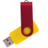 Флешка TWIST COLOR MIX Желтая с красным 4016.04.03.32ГБ3.0