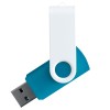 Флешка TWIST WHITE COLOR Голубая с белым 4015.12.07.16ГБ3.0