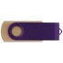 Флешка TWIST WOOD COLOR Светлое дерево с фиолетовым 4014.31.11.16ГБ