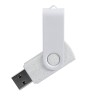 Флешка TWIST ECO Белая с белым 4027.07.07.4ГБ Флешка TWIST ECO Белая с белым 4027.07.07.4ГБ