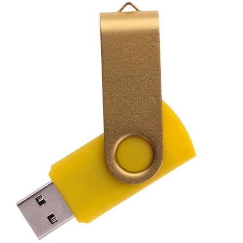 Флешка TWIST COLOR Желтая 4011.04.64ГБ