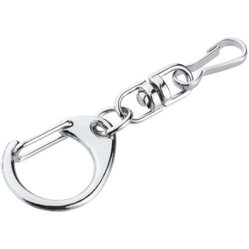 Карабин для флешки Серебристый 4074.06