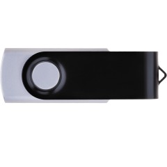 Флешка TWIST COLOR MIX Серебристая с черным 4016.06.08.8ГБ