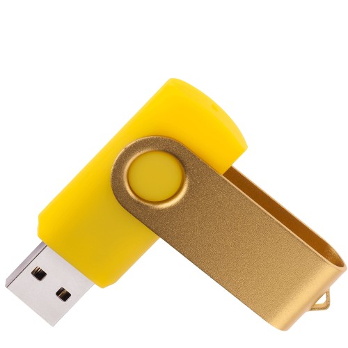 Флешка TWIST COLOR Желтая 4011.04.64ГБ