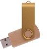 Флешка TWIST WOOD COLOR Светлое дерево с золотистым 4014.31.17.32ГБ3.0