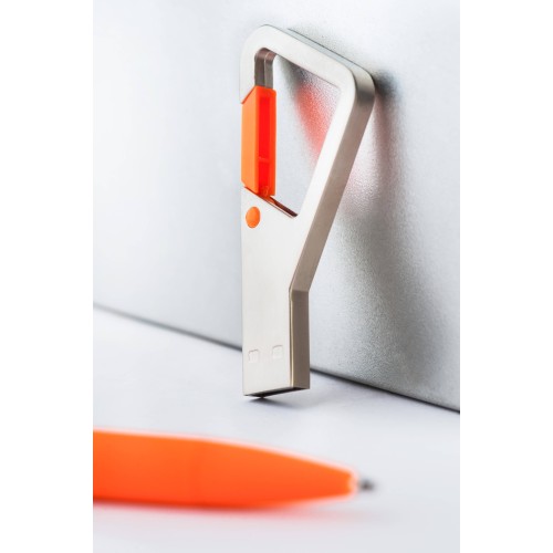 Флешка ZEVS Оранжевая 4045.05.8ГБ