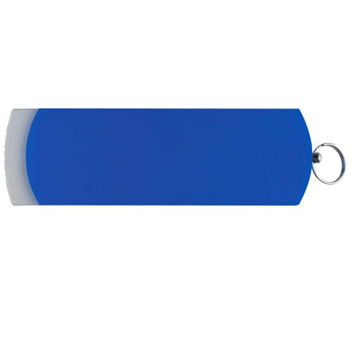 Флешка ELEGANCE COLOR Серебристая с синим 4026.06.01.32ГБ