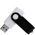 Флешка TWIST ECO Белая с черным 4027.07.08.64ГБ