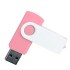 Флешка TWIST WHITE COLOR Розовая с белым 4015.10.07.32ГБ
