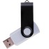 Флешка TWIST COLOR MIX Серебристая с черным 4016.06.08.8ГБ