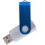 Флешка TWIST COLOR MIX Серебристая с синим 4016.06.01.8ГБ