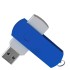 Флешка ELEGANCE COLOR Серебристая с синим 4026.06.01.32ГБ