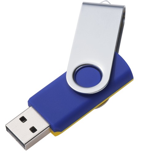 Флешка TWIST MIX Сине-желтая 4012.01.04.64ГБ