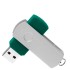 Флешка ELEGANCE Зеленая 4025.02.8ГБ