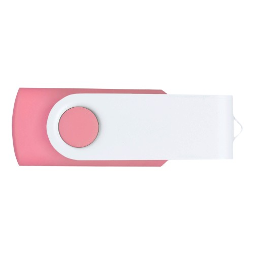 Флешка TWIST WHITE COLOR Розовая с белым 4015.10.07.64ГБ