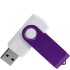 Флешка TWIST ECO Белая с фиолетовым 4027.07.11.4ГБ