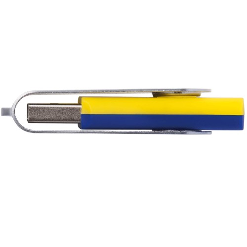 Флешка TWIST MIX Сине-желтая 4012.01.04.64ГБ