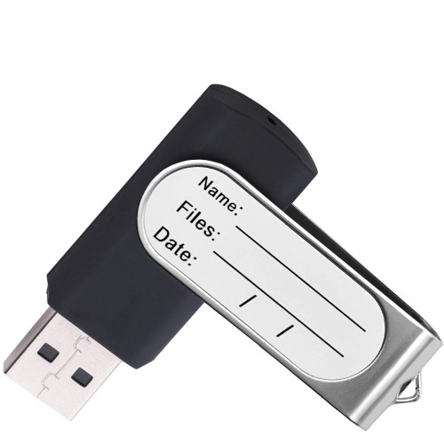 Флешка TWIST STICKER Черная 4110.08.32ГБ