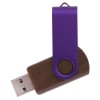 Флешка TWIST WOOD COLOR Темное дерево с фиолетовым 4014.32.11.32ГБ3.0 Флешка TWIST WOOD COLOR Темное дерево с фиолетовым 4014.32.11.32ГБ3.0