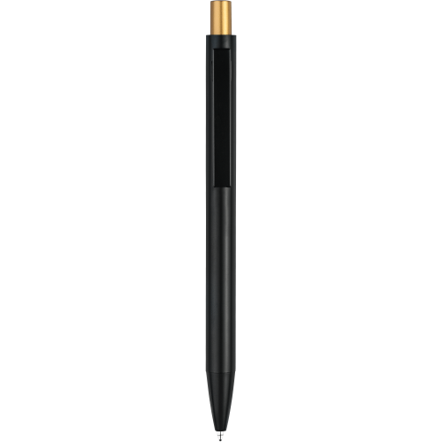 Ручка OKS MIRROR Черная с золотистым 1140.17