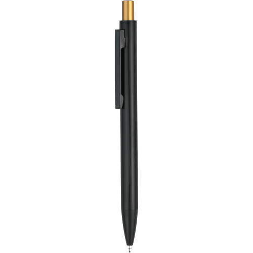 Ручка OKS MIRROR Черная с золотистым 1140.17