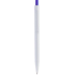 Ручка IGLA COLOR Белая с синей кнопкой 1033.01