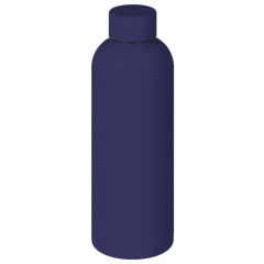 Термобутылка вакуумная ALASKA SOFT 500мл. Темно-синяя 6165.14