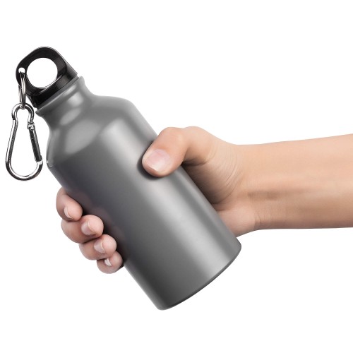 Бутылка для воды TIRON MATT 400мл. Серая 6151.23