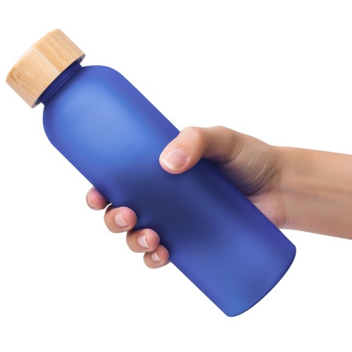 Бутылка для воды BAMBOO PET SOFT 550мл. Синяя 6265.01