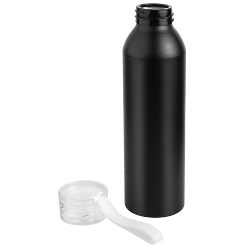 Бутылка для воды VIKING BLACK 650мл. Черная с белой крышкой 6142.07