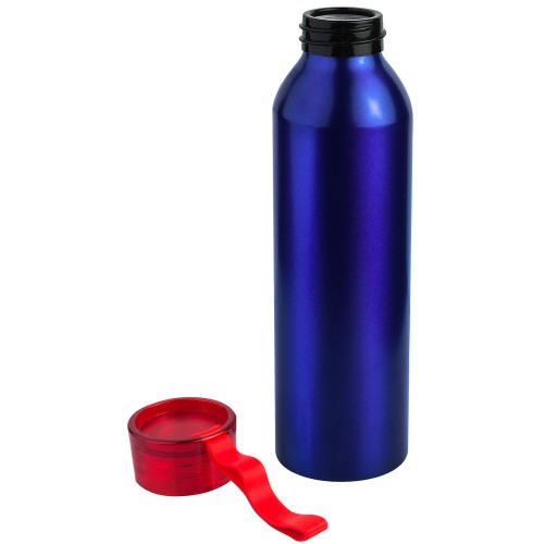 Бутылка для воды VIKING BLUE 650мл. Синяя с красной крышкой 6140.03