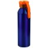 Бутылка для воды VIKING BLUE 650мл. Синяя с оранжевой крышкой 6140.05