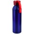 Бутылка для воды VIKING BLUE 650мл. Синяя с красной крышкой 6140.03