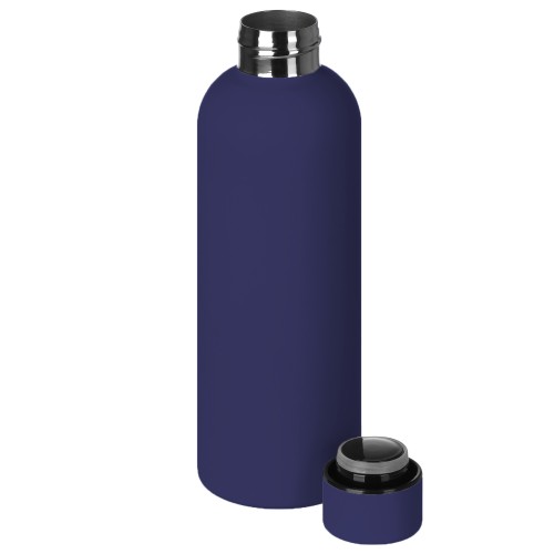 Термобутылка вакуумная ALASKA SOFT 500мл. Темно-синяя 6165.14