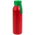 Бутылка для воды VIKING RED 650мл. Красная с салатовой крышкой 6144.15