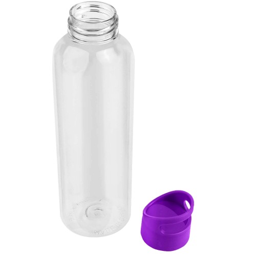 Бутылка для воды MINI BINGO 550мл. Прозрачная с фиолетовым 6271.20.11