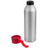 Бутылка для воды VIKING SILVER 650мл. Серебристая с красной крышкой 6141.03