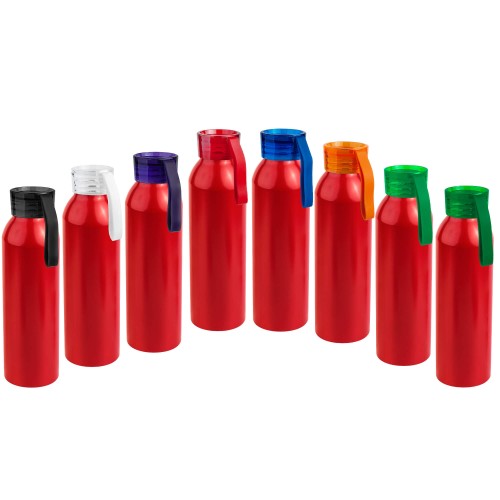 Бутылка для воды VIKING RED 650мл. Красная с черной крышкой 6144.08