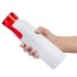 Бутылка для воды VIKING WHITE 650мл. Белая с красной крышкой 6143.03