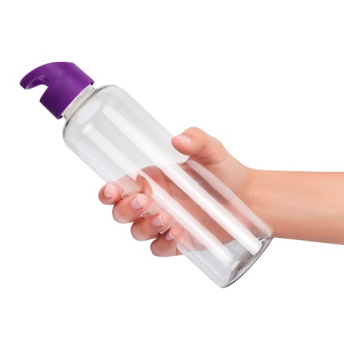 Бутылка для воды MINI BINGO 550мл. Прозрачная с фиолетовым 6271.20.11