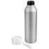 Бутылка для воды VIKING SILVER 650мл. Серебристая с белой крышкой 6141.07