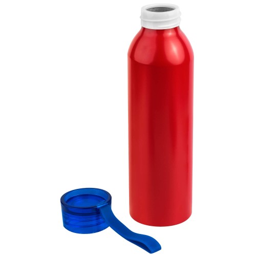 Бутылка для воды VIKING RED 650мл. Красная с синей крышкой 6144.01