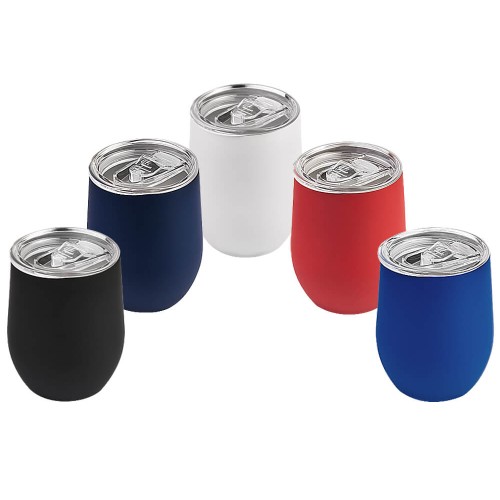 Термокружка (кофер) STEP SOFT 370мл Синяя 6300.01