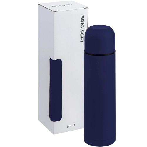 Термос BRIG SOFT без чехла 500мл. Темно-синий 6225.14