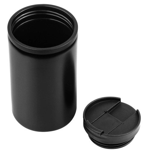 Термокружка CONFETTI 300мл. Черная полностью 6020.88 (только под гравировку)