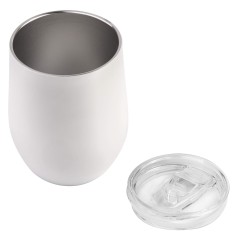 Термокружка (кофер) STEP PUDRA 370мл Белая 6301.07