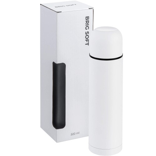 Термос BRIG SOFT с чехлом 500мл. Белый 6220.07