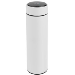 Термос TIM SOFT с индикатором температуры 420мл. Белый 6400.07