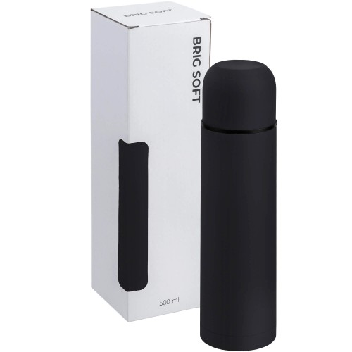 Термос BRIG SOFT без чехла 500мл. Черный 6225.08