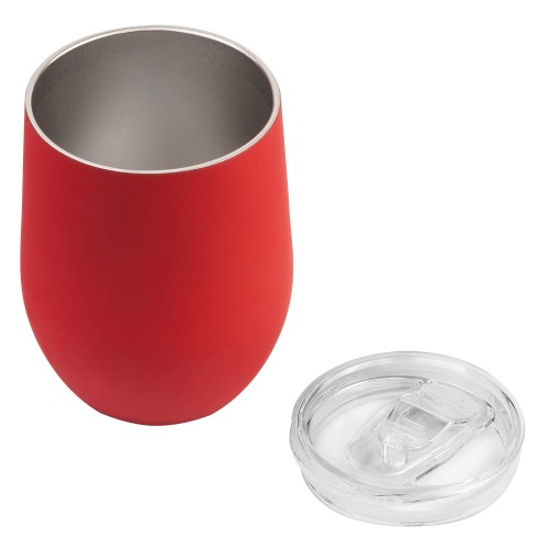 Термокружка (кофер) STEP SOFT 370мл Красная 6300.03